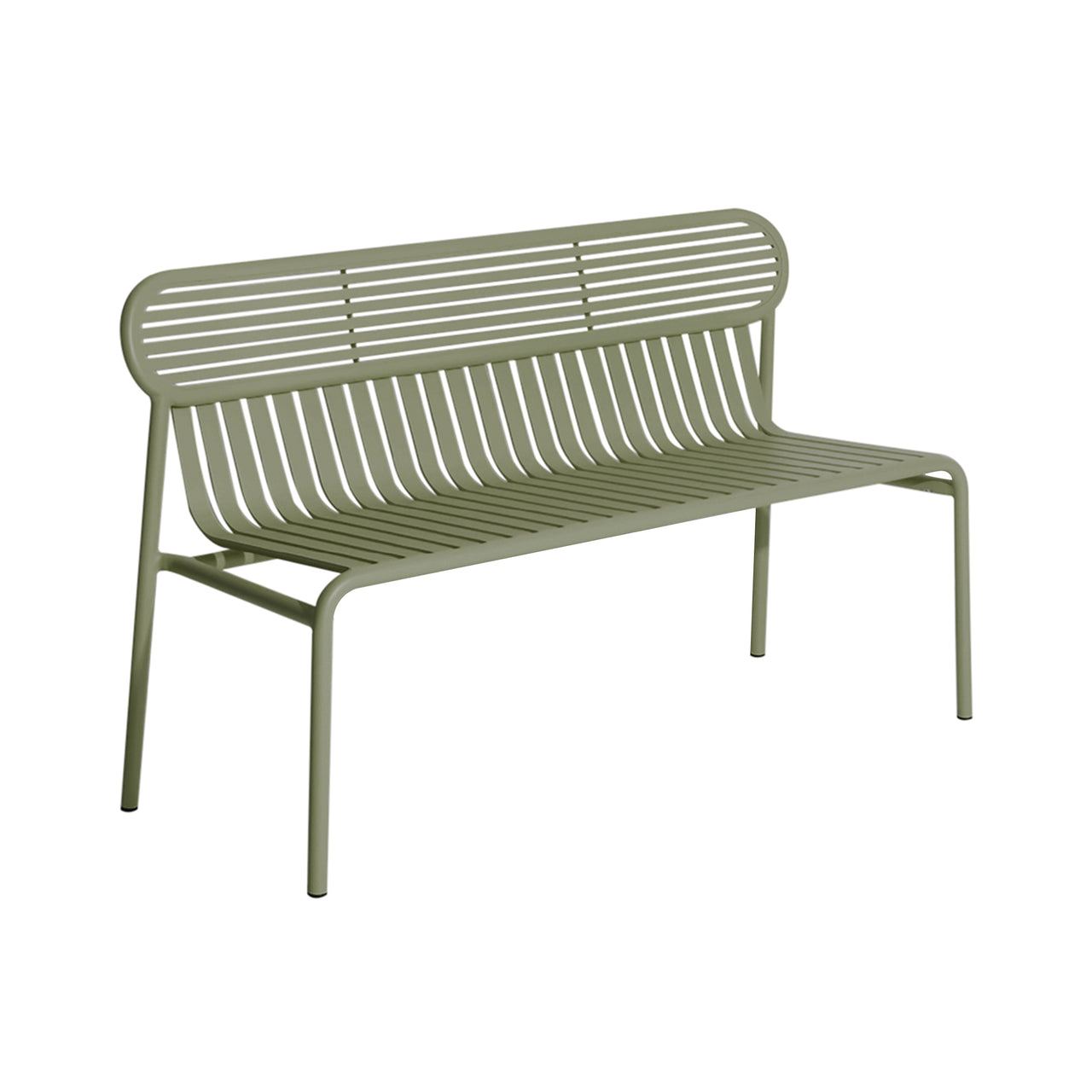 Week-End Garden Stacking Bench: Jade Green