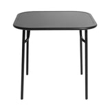 Week-End Square Dining Table: Black