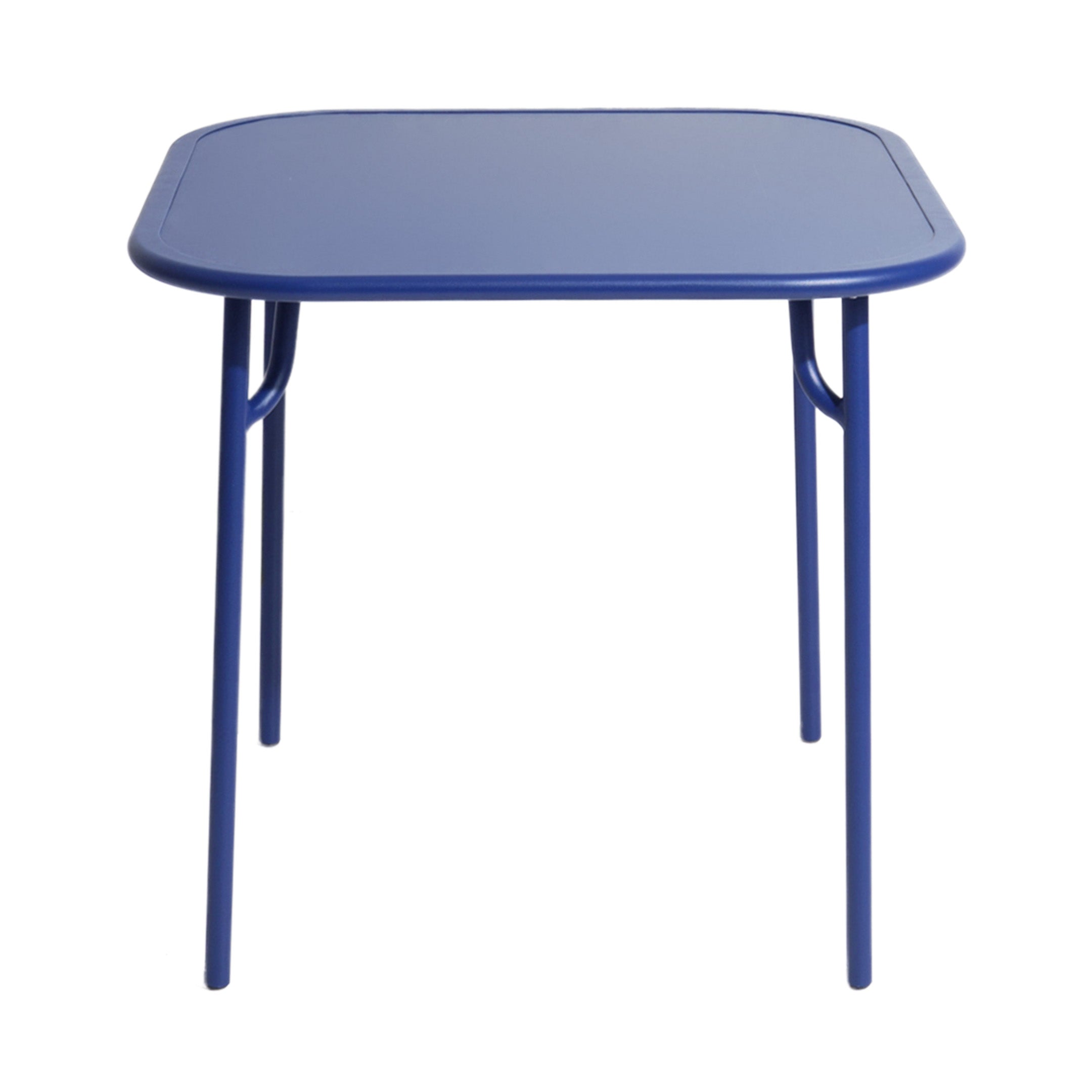 Week-End Square Dining Table: Blue