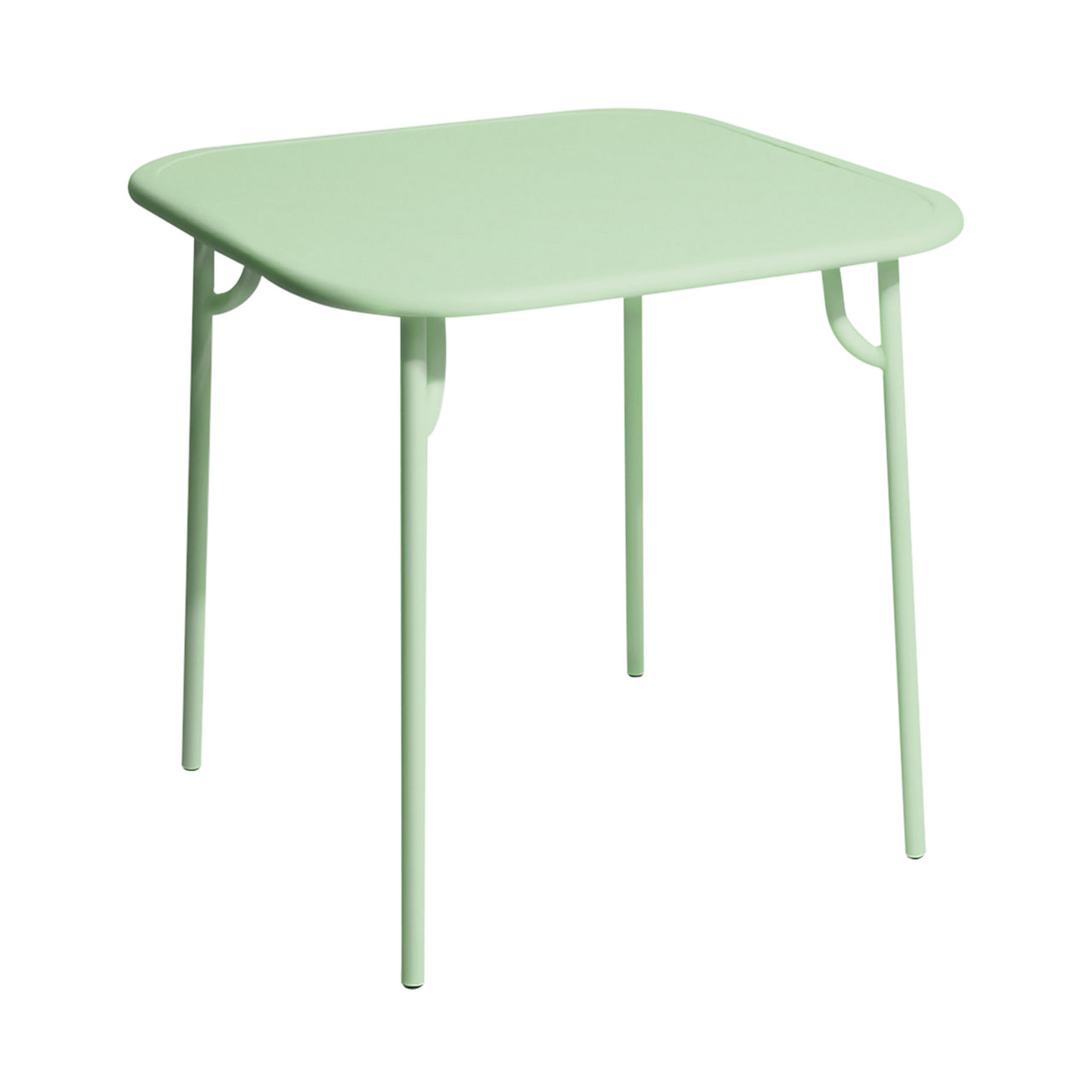 Week-End Square Dining Table: Pastel Green