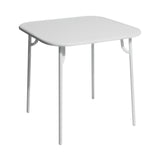 Week-End Square Dining Table: Pearl Grey