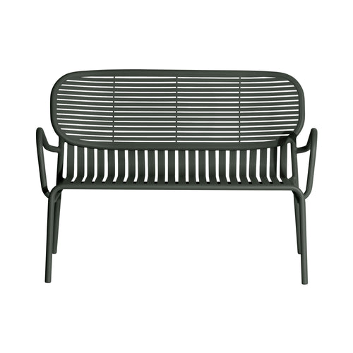 Week-End Double Sofa: Glass Green