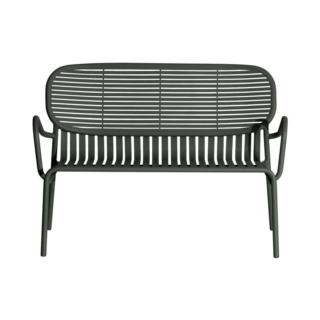 Week-End Double Sofa: Glass Green