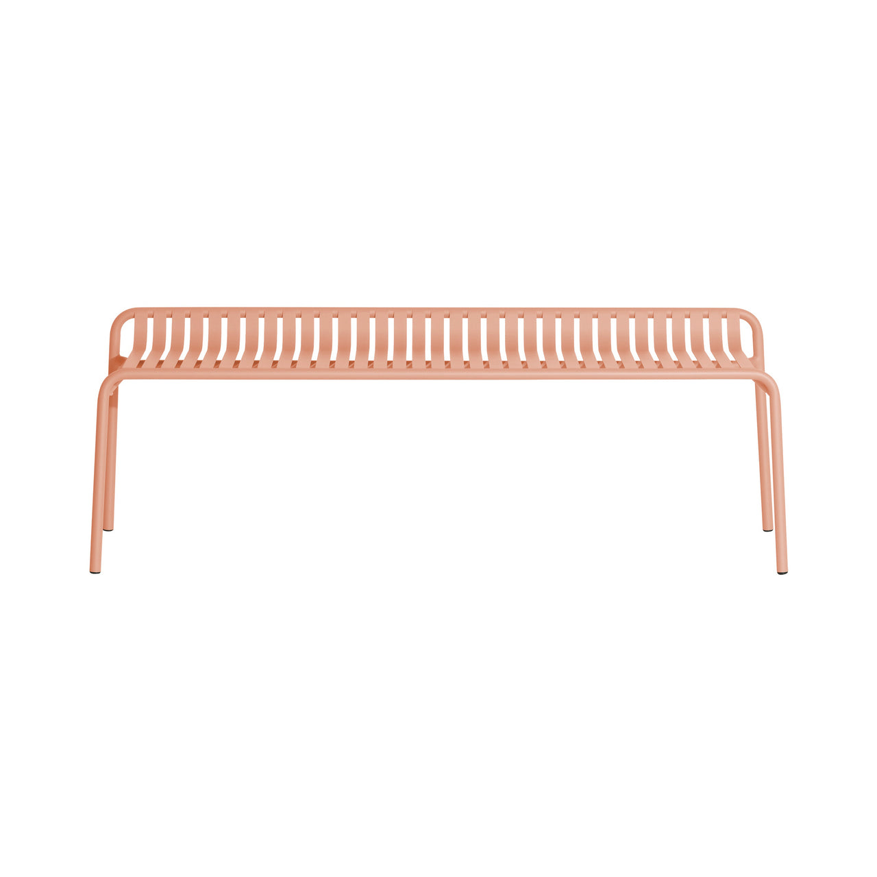 Week-End Garden Stacking Bench without Back: Blush