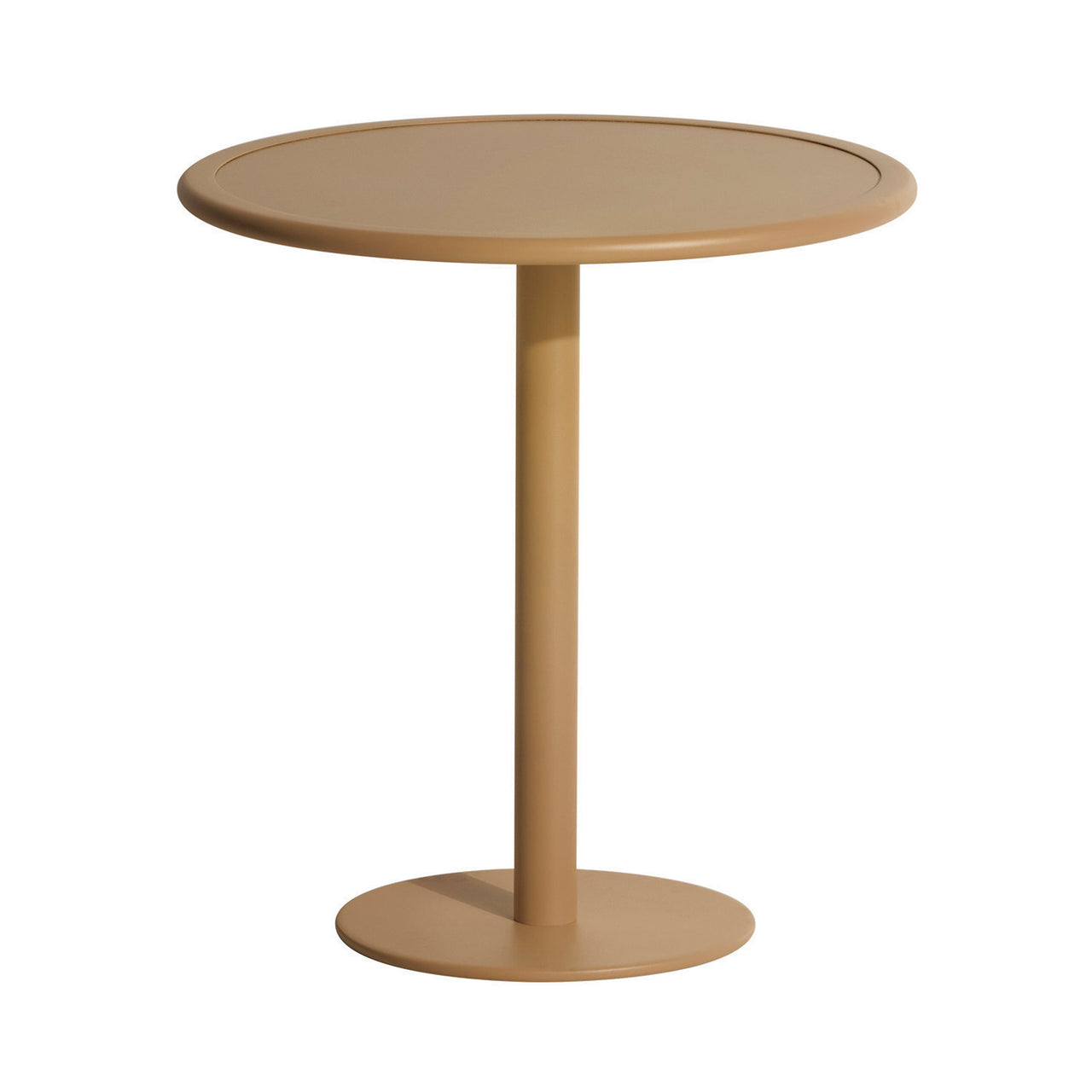 Week-End Bistro Table: Round + Gold