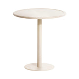 Week-End Bistro Table: Round + Ivory