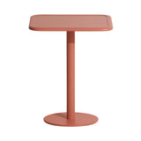 Week-End Bistro Table: Square + Terracotta