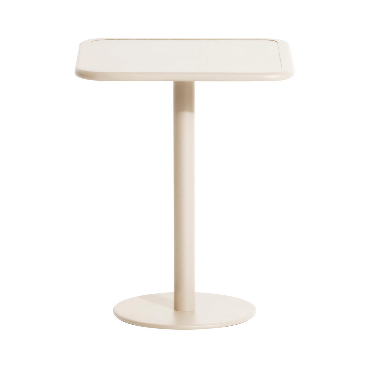 Week-End Bistro Table: Square + Ivory