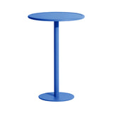 Week-End High Table: Round + Blue