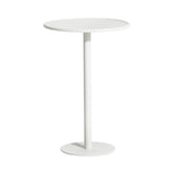 Week-End High Table: Round + White