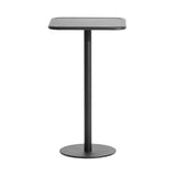 Week-End High Table: Square + Black