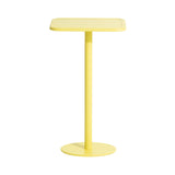 Week-End High Table: Square + Yellow