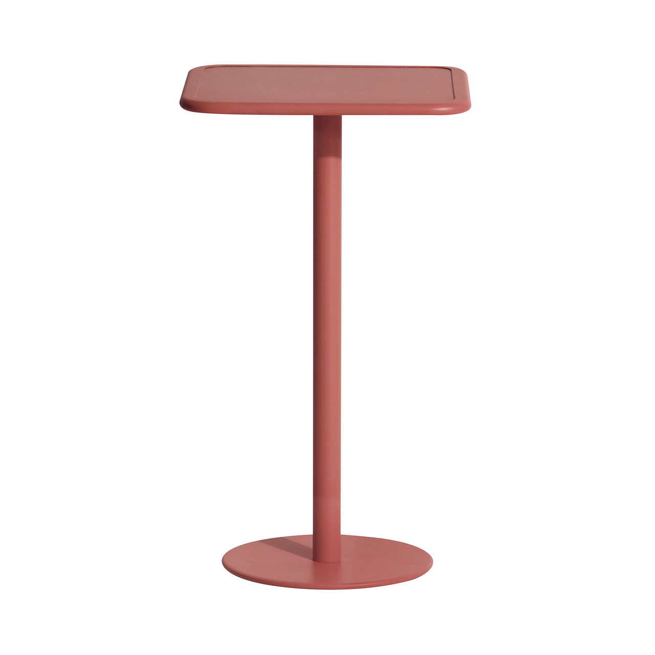 Week-End High Table: Square + Terracotta