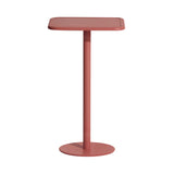 Week-End High Table: Square + Terracotta