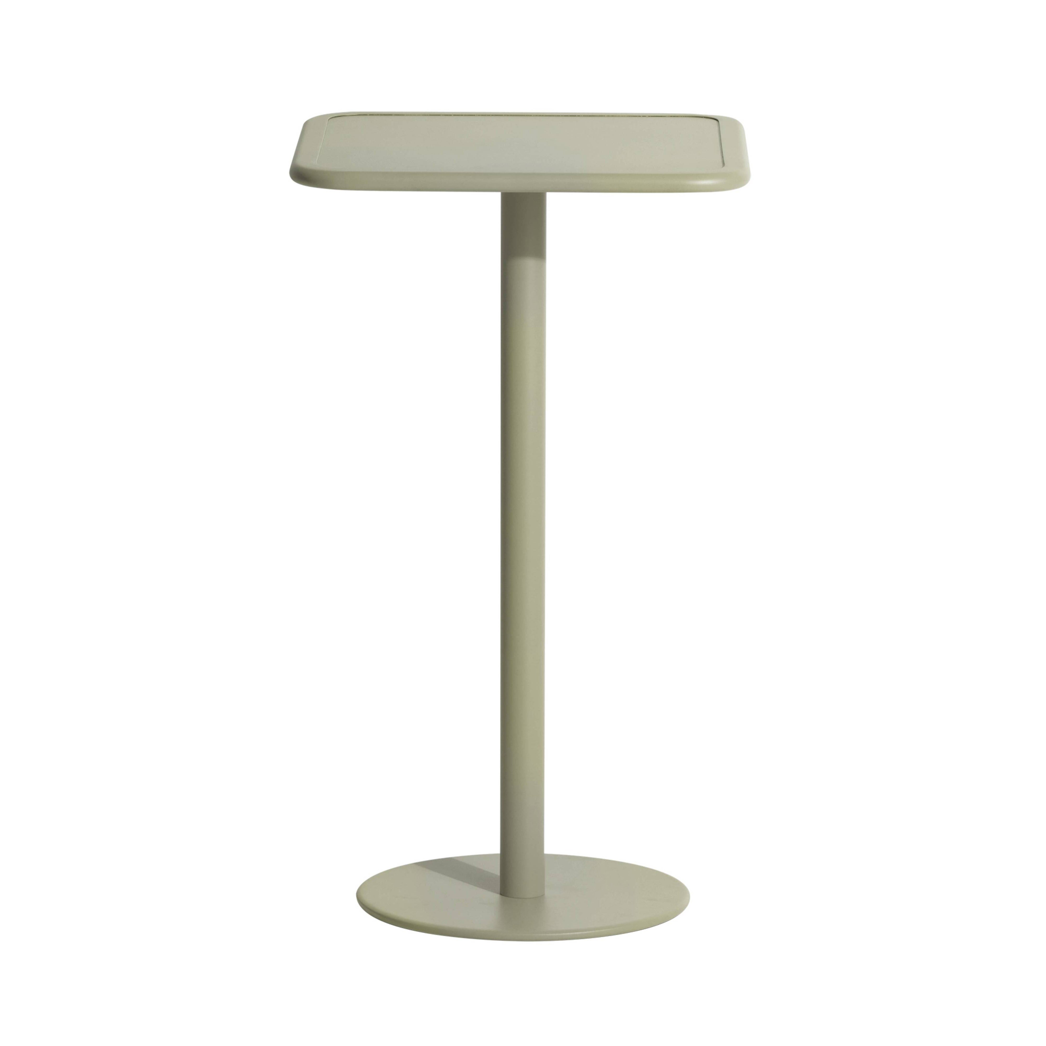 Week-End High Table: Square + Jade Green