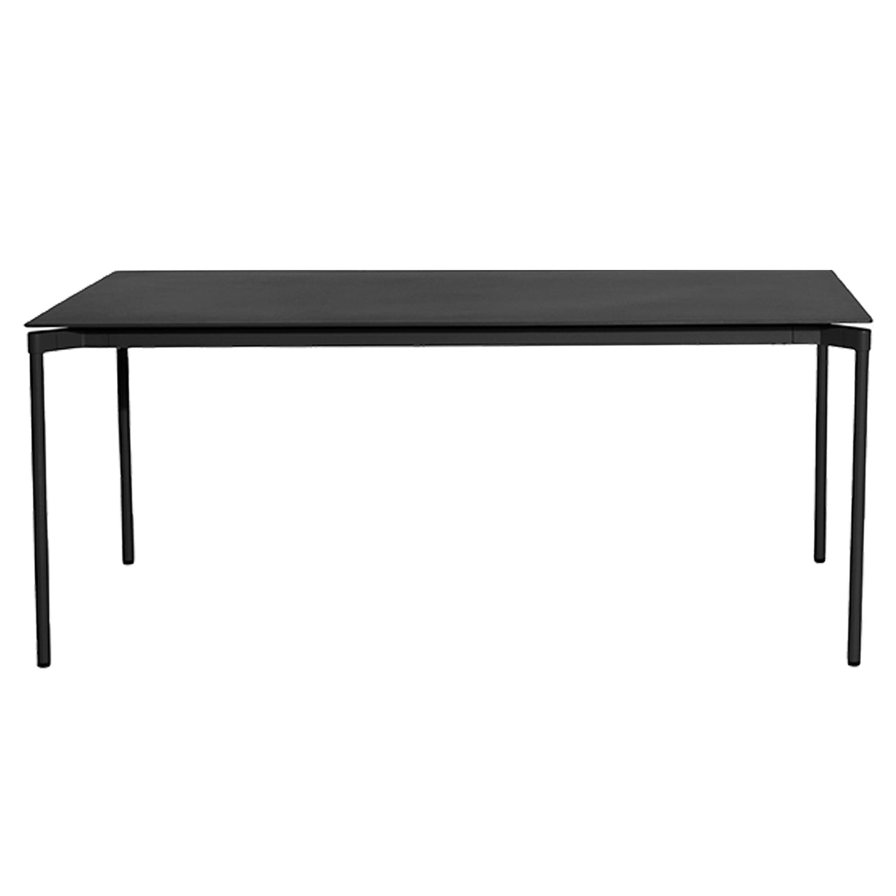 Fromme Dining Table: Rectangle + Black