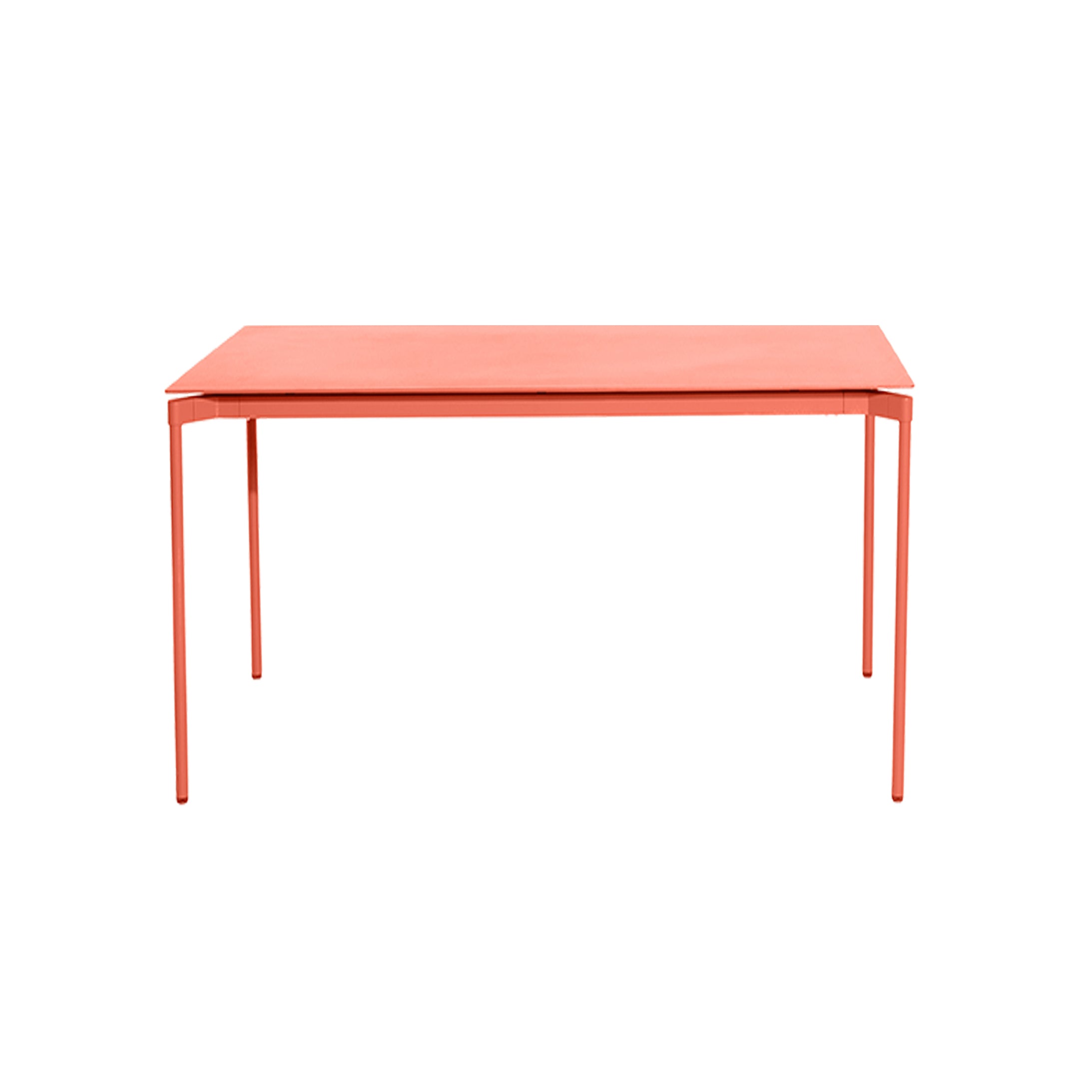 Fromme Dining Table: Square + Coral