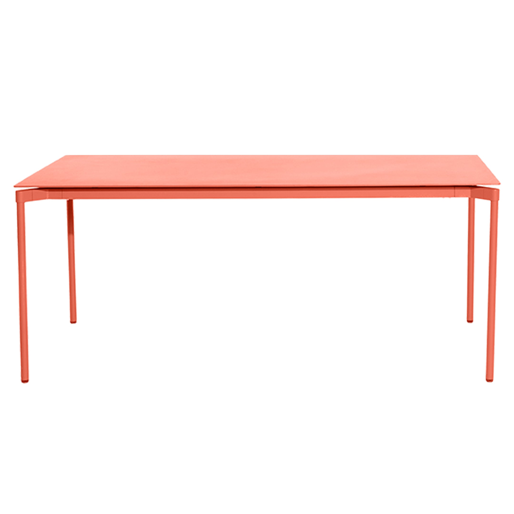Fromme Outdoor Dining Table: Coral