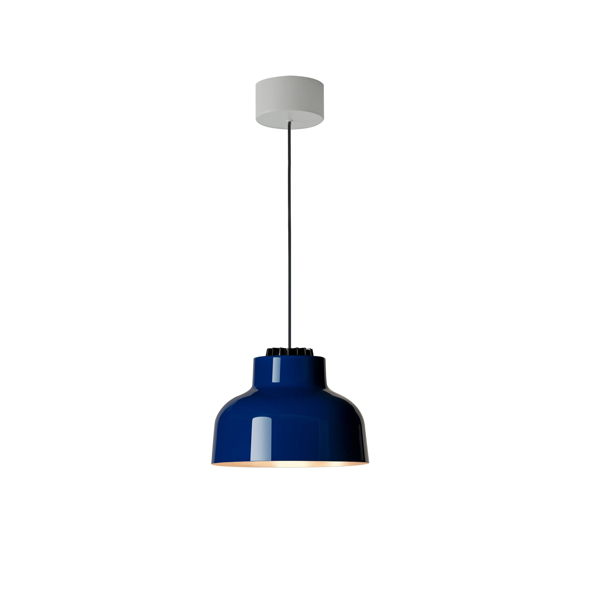 M64 Pendant Lamp: Ultramarine Blue + White
