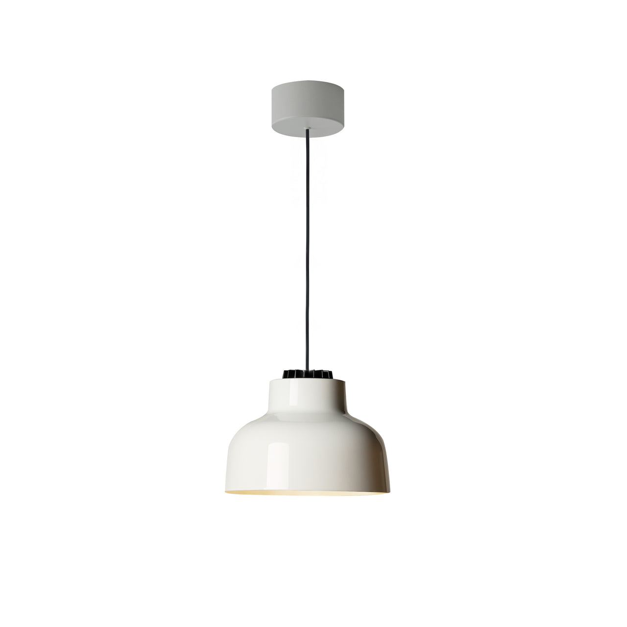 M64 Pendant Lamp: Off-White + White