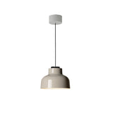 M64 Pendant Lamp: Soft Stone + White