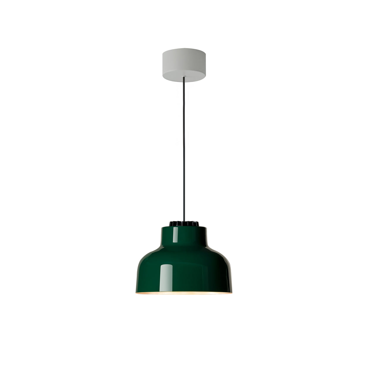 M64 Pendant Lamp: English Green + White