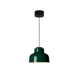 M64 Pendant Lamp: English Green + Black