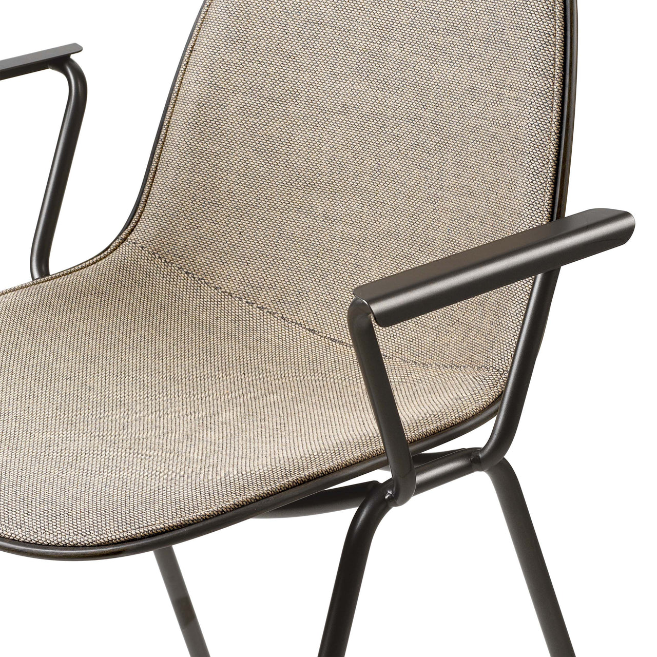 Eternity Armchair: Front Upholstered