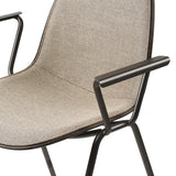 Eternity Armchair: Front Upholstered