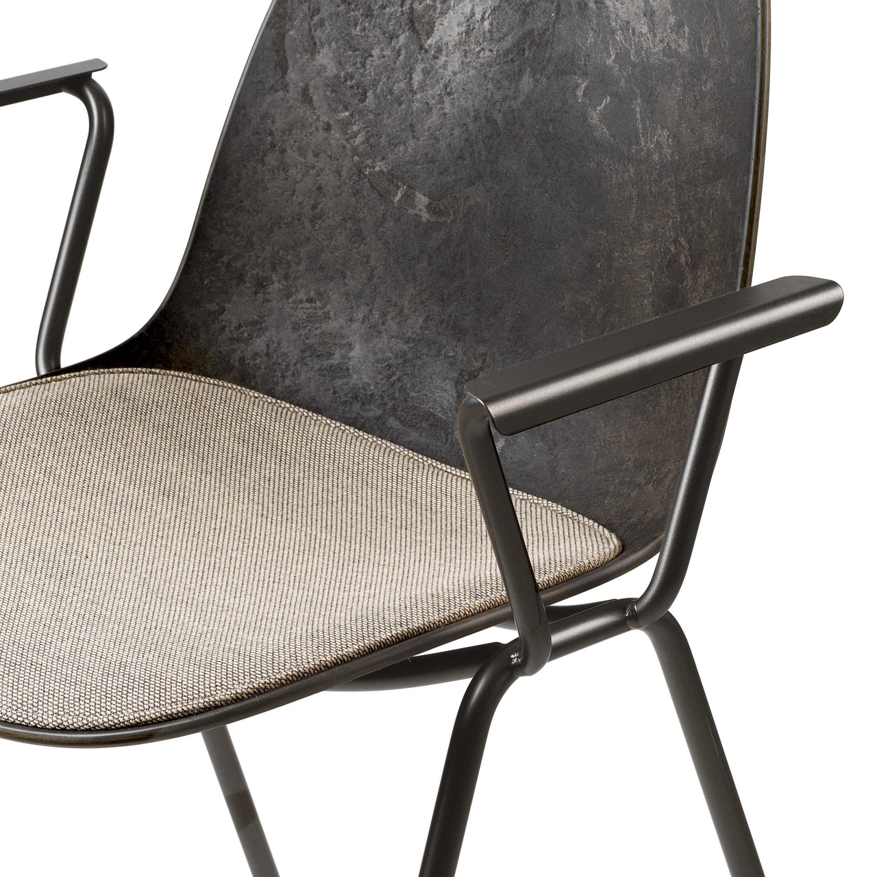 Eternity Armchair: Seat Upholstered