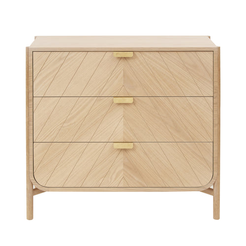 Marius Chest of Drawers: Natural Oak