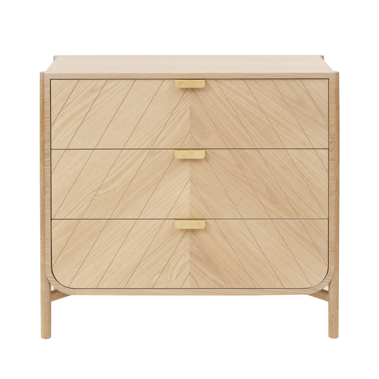 Marius Chest of Drawers: Natural Oak