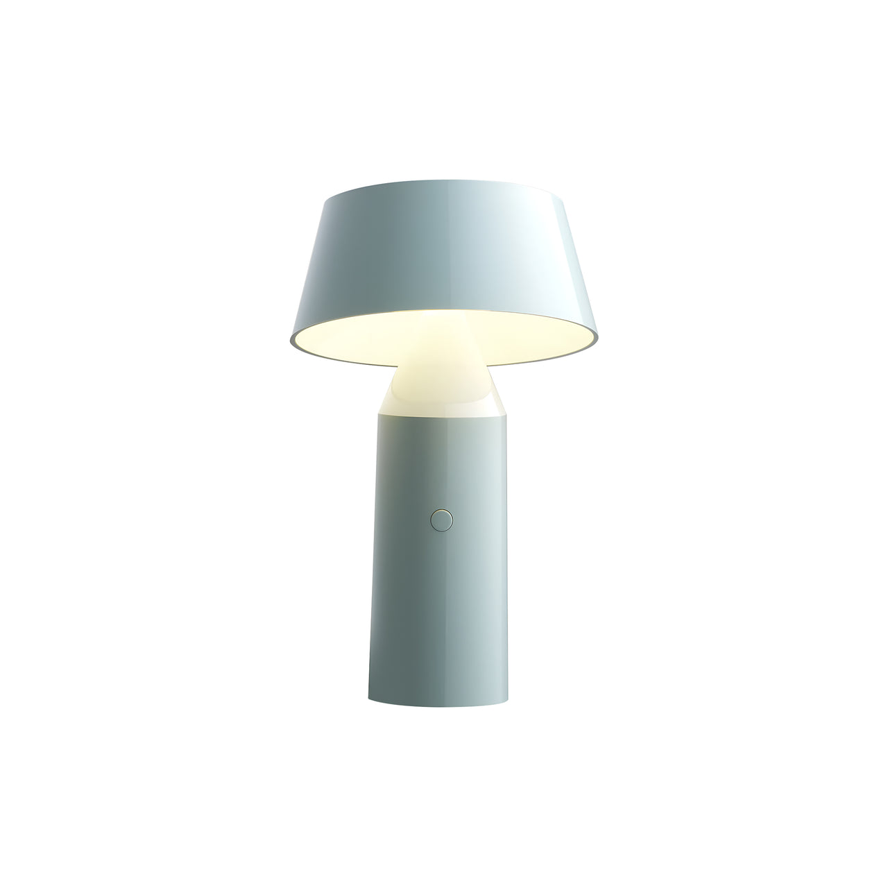 Bicoca Table Lamp: Portable + Light Blue
