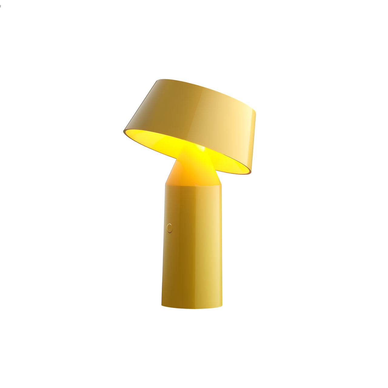Bicoca Table Lamp: Portable + Yellow