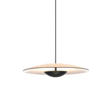 Ginger Suspension Light: Brushed Brass + White