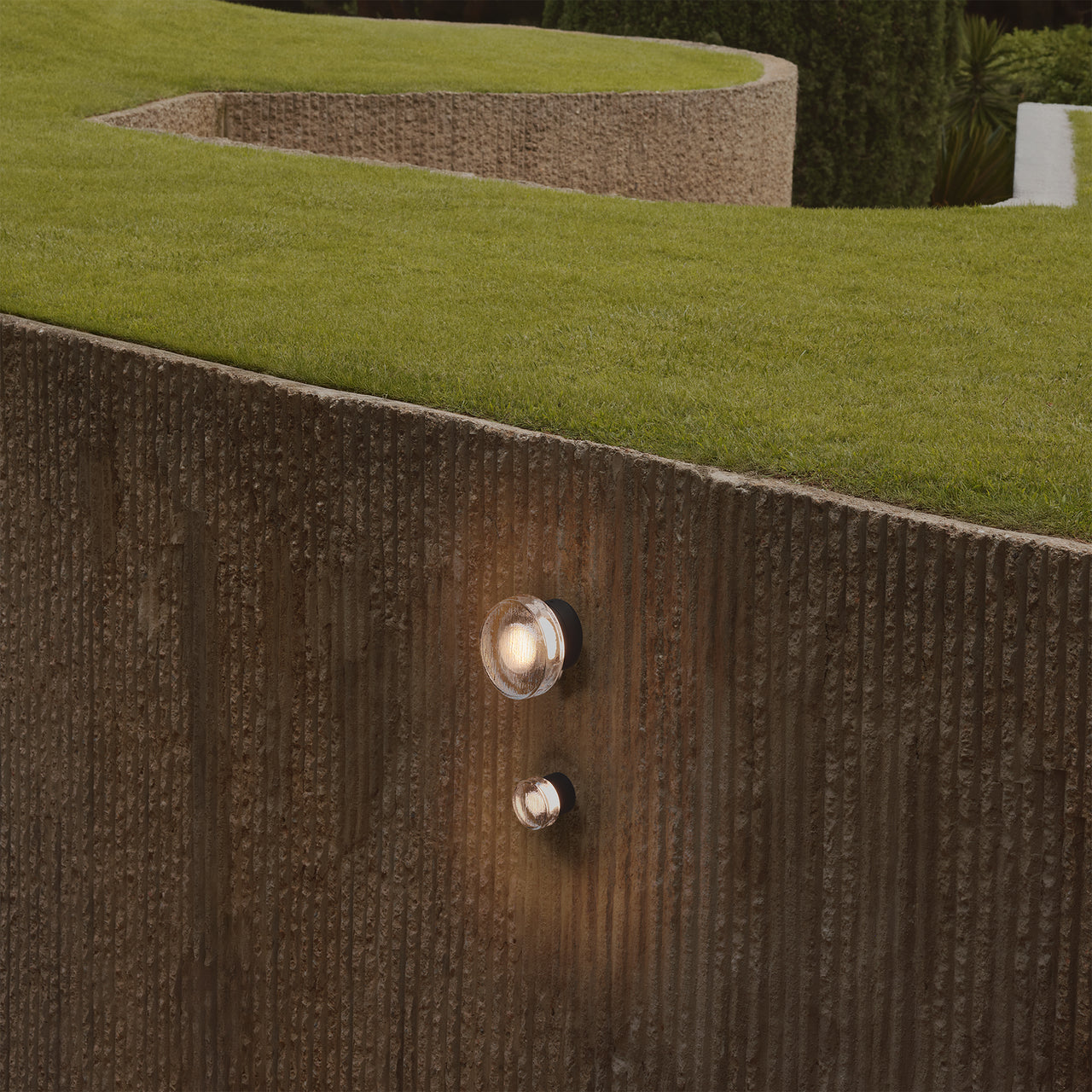 Roc Low Voltage Wall Lamp: Outdoor