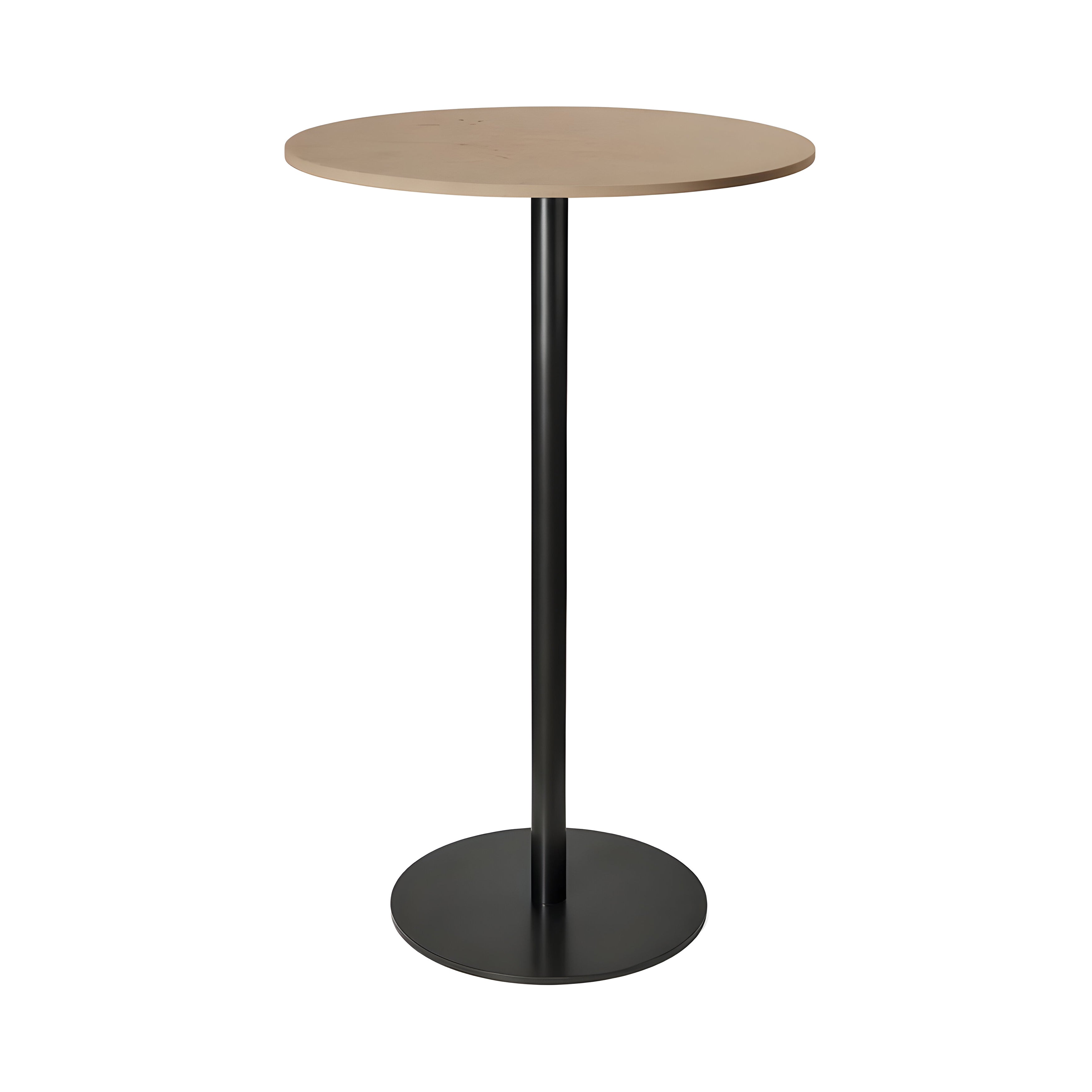 Mater Bar Table: Round + Coffee Waste Light