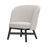 Mr.B Lounge Chair: Black Oak