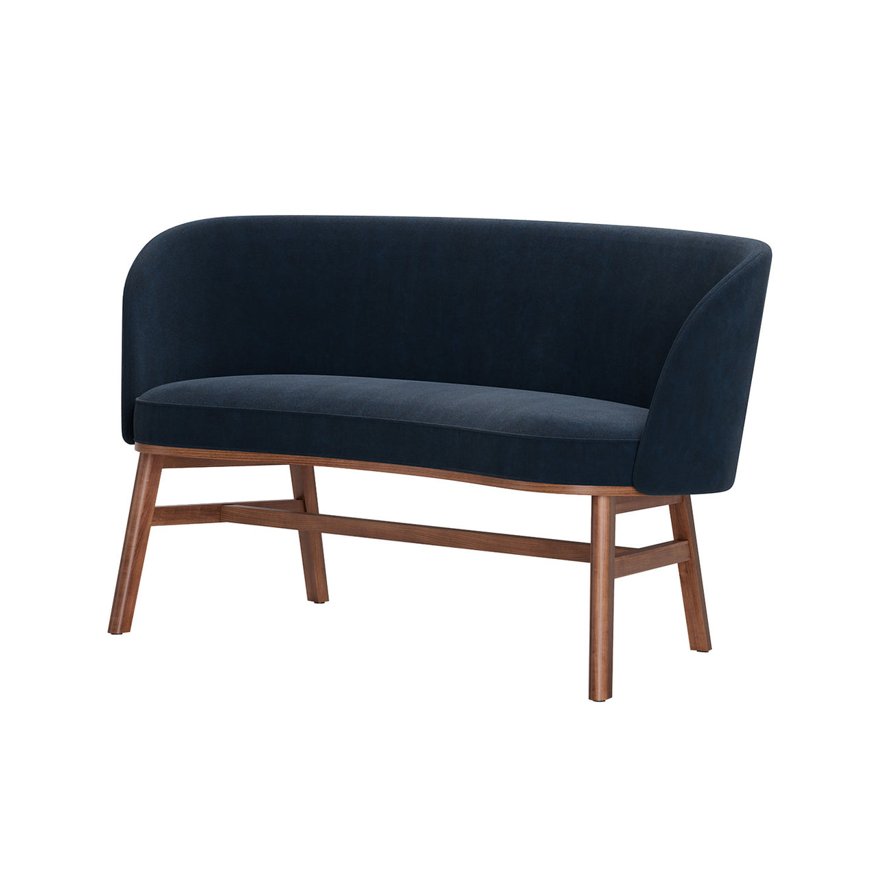 Mr.B Bench: Natural Walnut