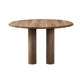 Islets Dining Table: Smoked Oiled Oak