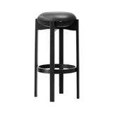 Pioneer Bar + Counter Stool: Bar + Black Lacquered