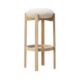 Pioneer Bar + Counter Stool: Bar + Oak Lacquered