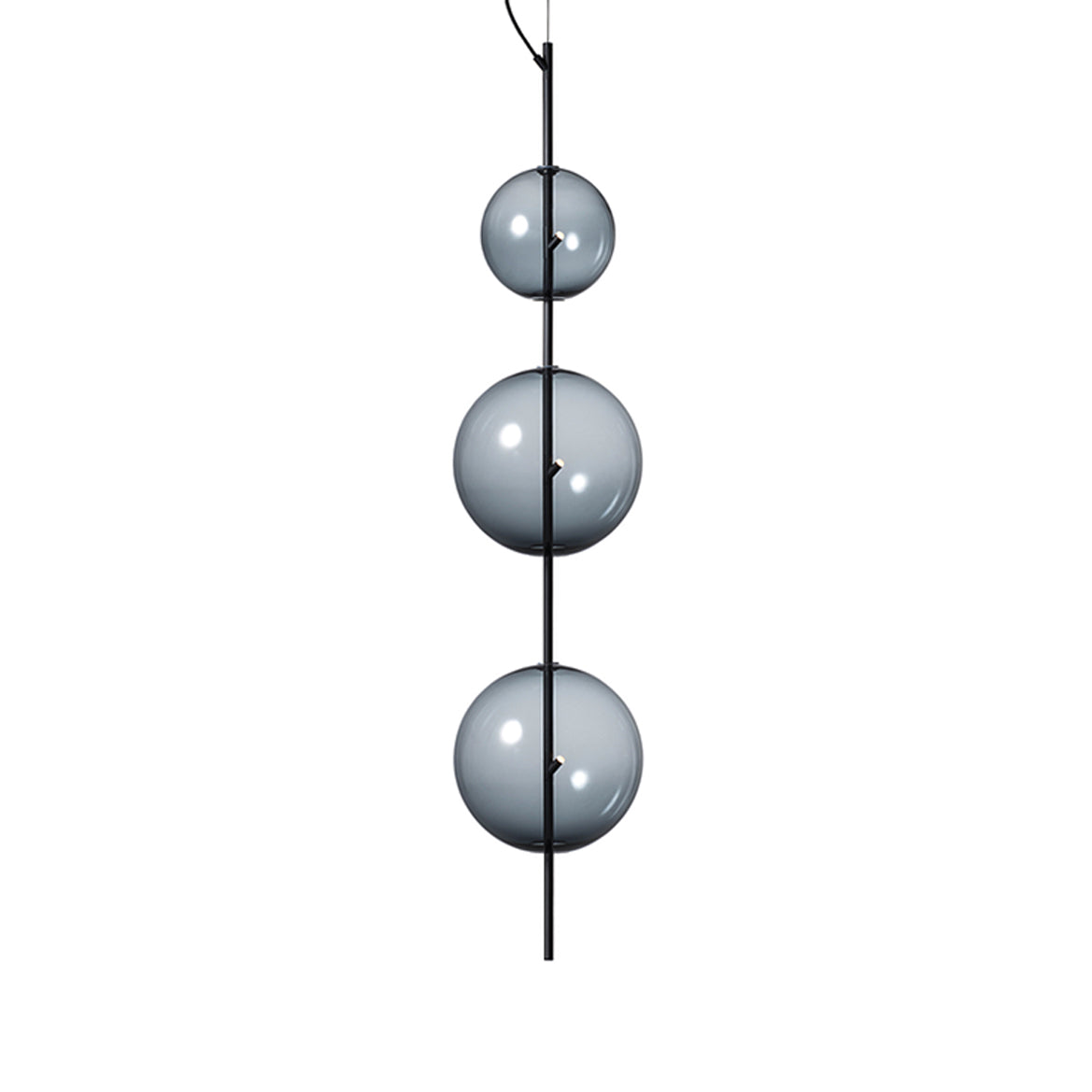 Point Modular Pendant Light: Smoke Grey + Modular 3