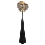 Melt Cone Fat Floor Light: Bronze