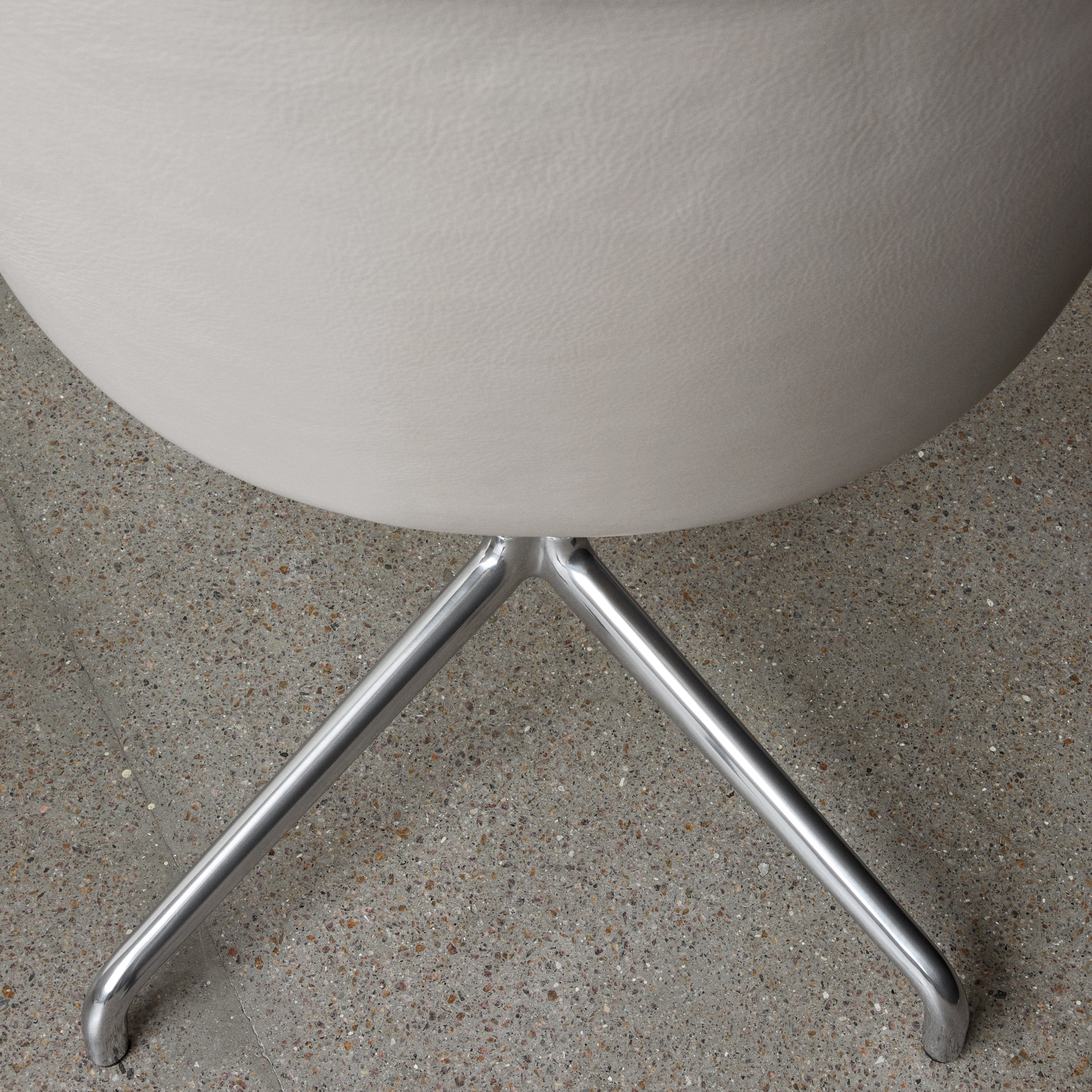 Harbour Dining Chair Star Base: Upholstered