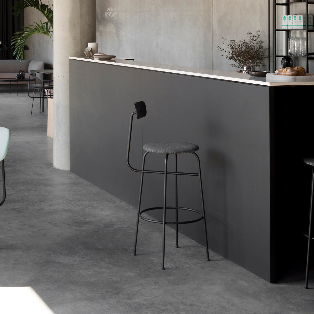 Afteroom Bar + Counter Chair: Upholstered