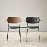 Co Chair with Armrests: Fully Upholstered