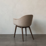 Harbour Dining Chair: Wood Base Upholstered