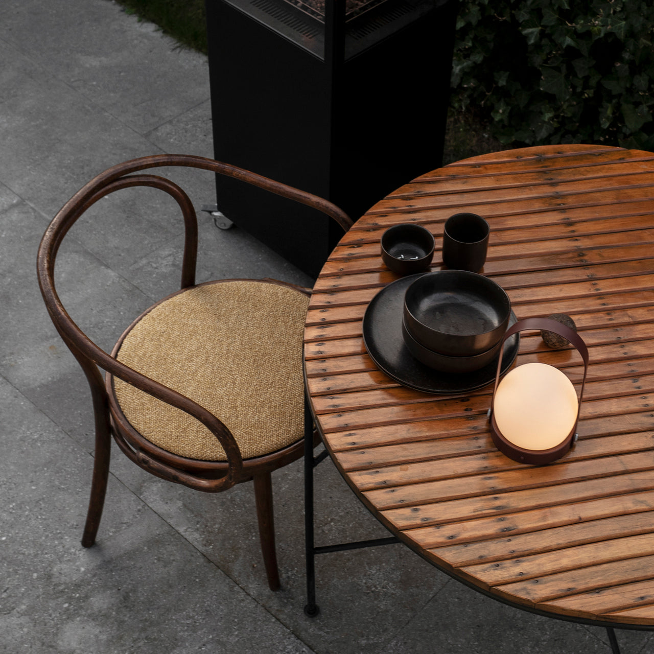Carrie Portable Table Lamp: Outdoor
