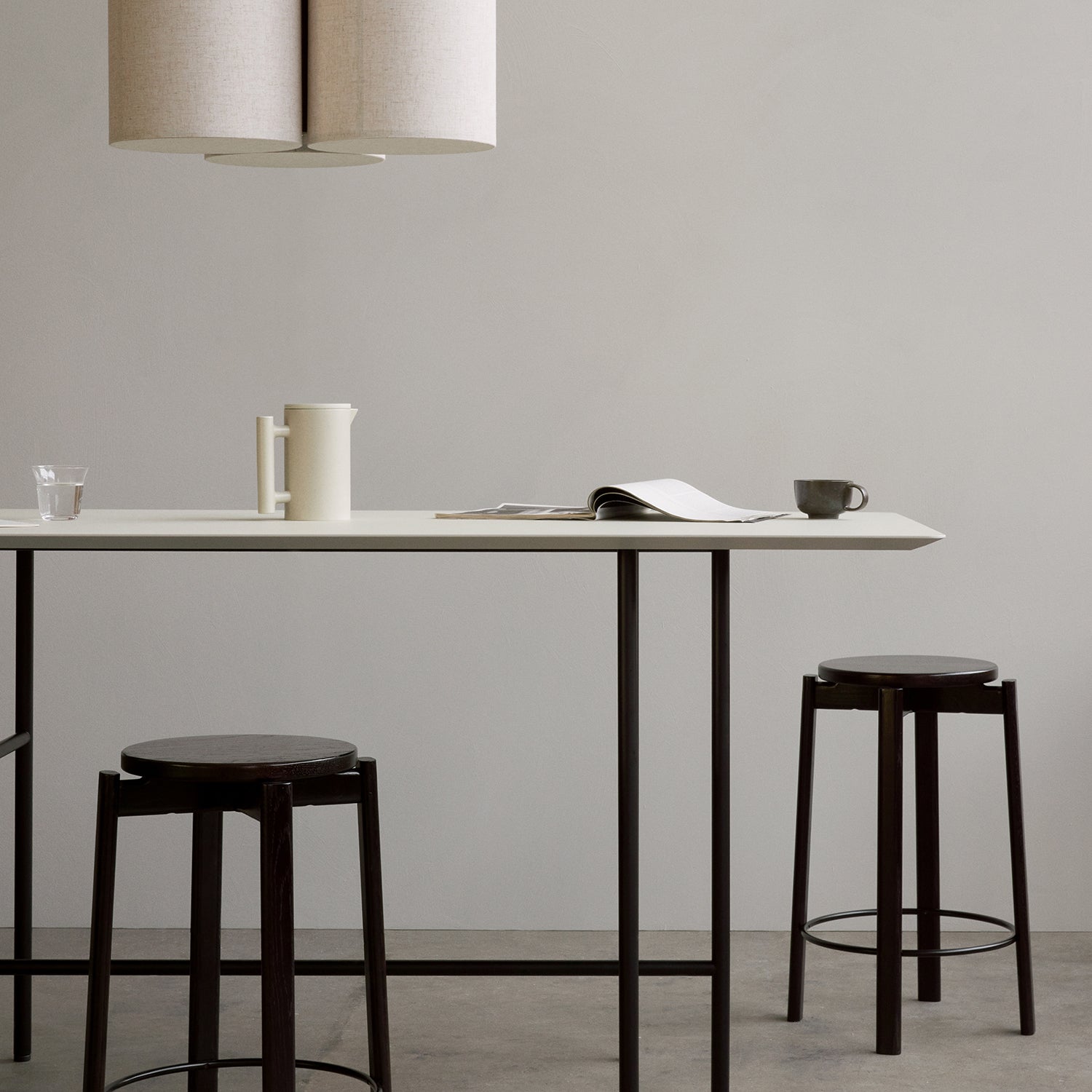 Passage Bar + Counter Stool: Quick Ship